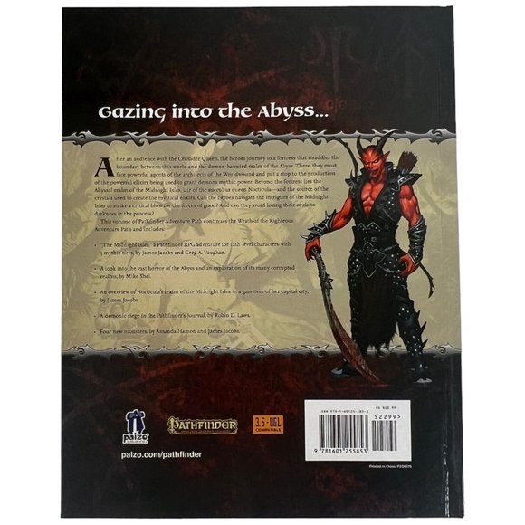 Pathfinder Adventure Path Wrath of the Righteous The Midnight Isles Part 4 #76 - Picture 3 of 9